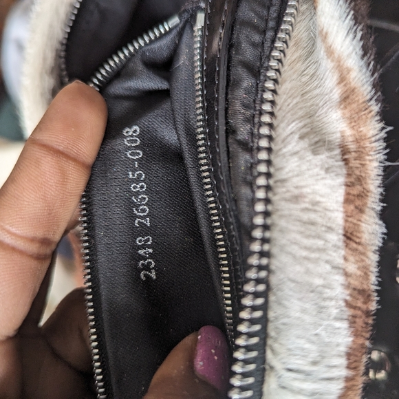 💥RARE💥💯FENDI PONY HAIR & MIRROR BAGUETTE - Picture 17 of 17